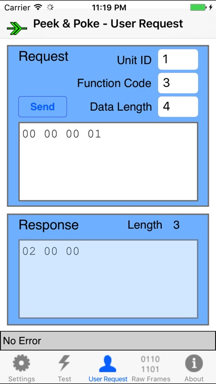 Modbus Peek & Poke