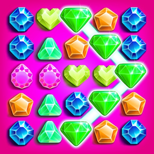 Sensational Diamond Puzzle Match Games iOS App