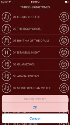 Screenshot 3 Tonos de llamadas Turcas - Canciones orientales iphone