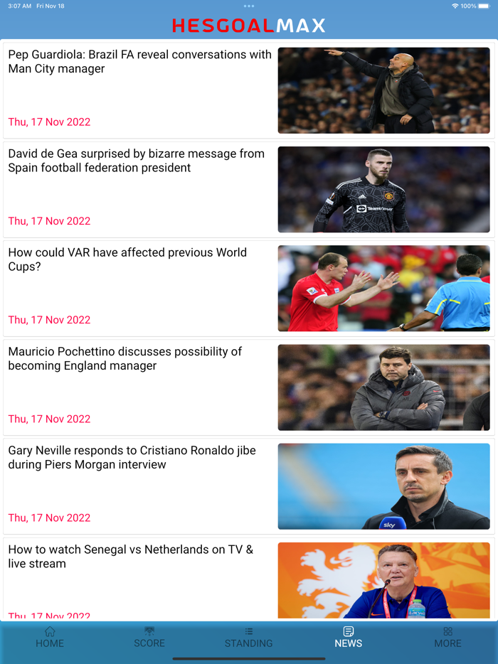 HesgoalMax - Football Scores