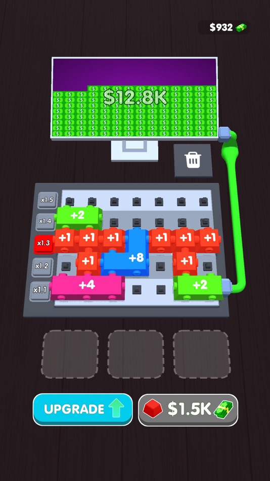 Shot button. Button fever.