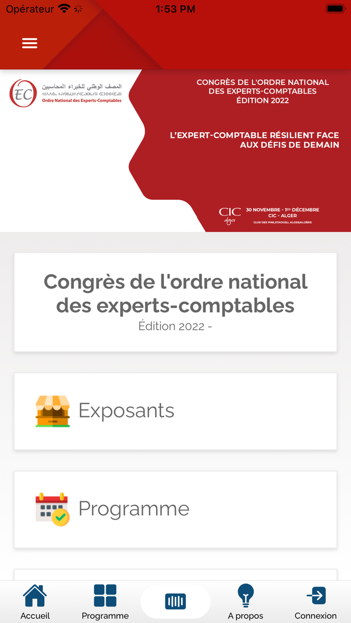 Congrès ONEC - Édition 2022