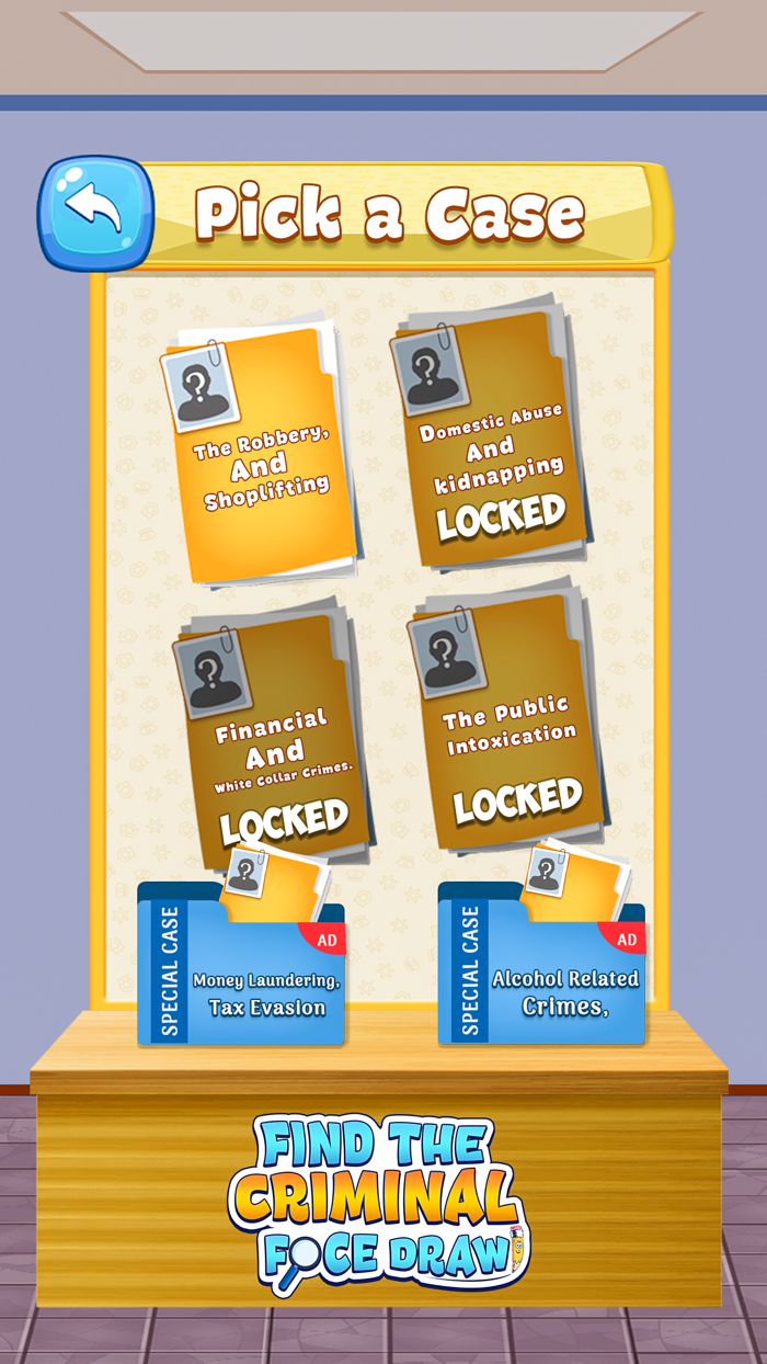 Find the Criminal Face Draw