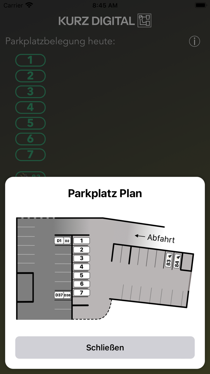 ParkingSpace KURZ Digital