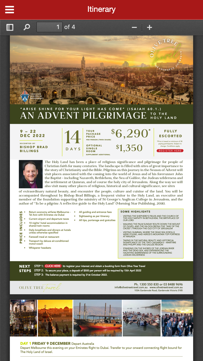 Advent pilgrimage 2022