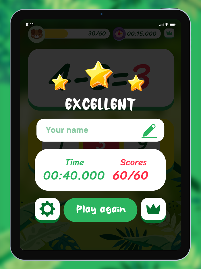 Math Challenge Fast Math