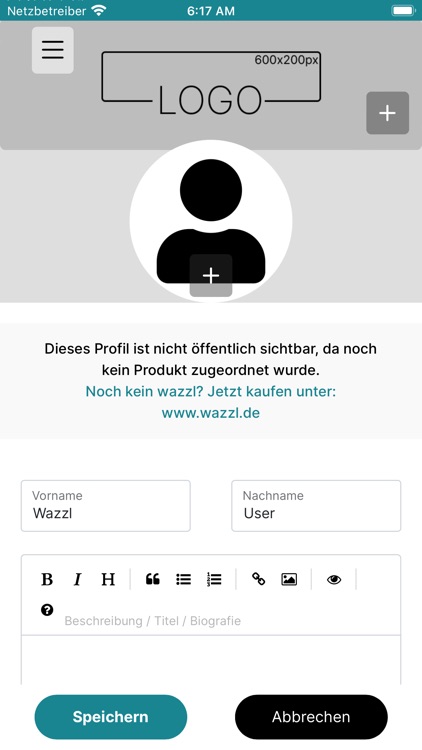 wazzl - digital businesscard screenshot-4