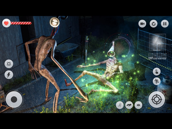 Scary Light Head Horror Escape