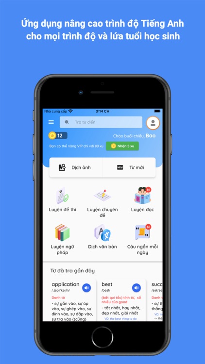 Luyện Tiếng Anh cho học sinh screenshot-0