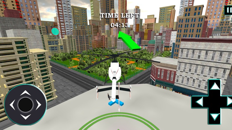 Helicopter City Race Simulator