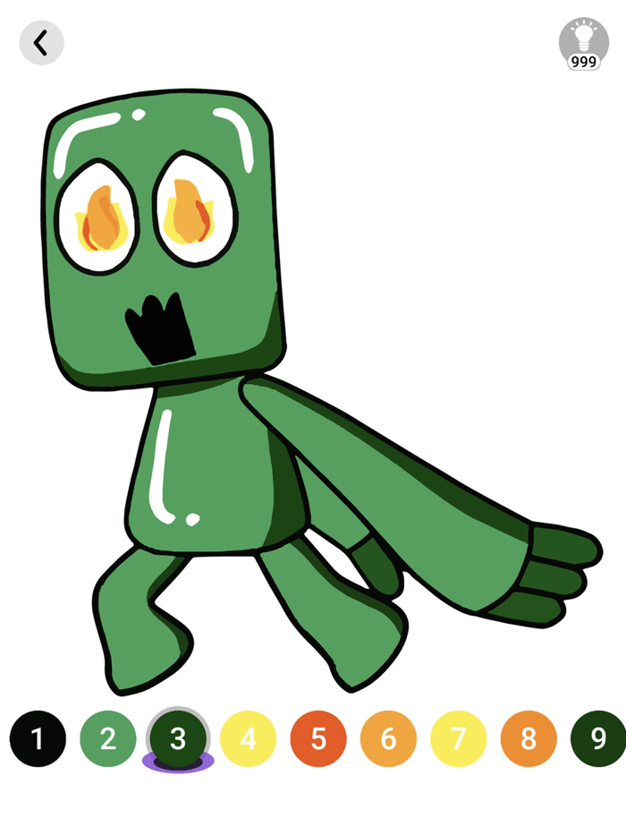 Rainbow Friends Coloring