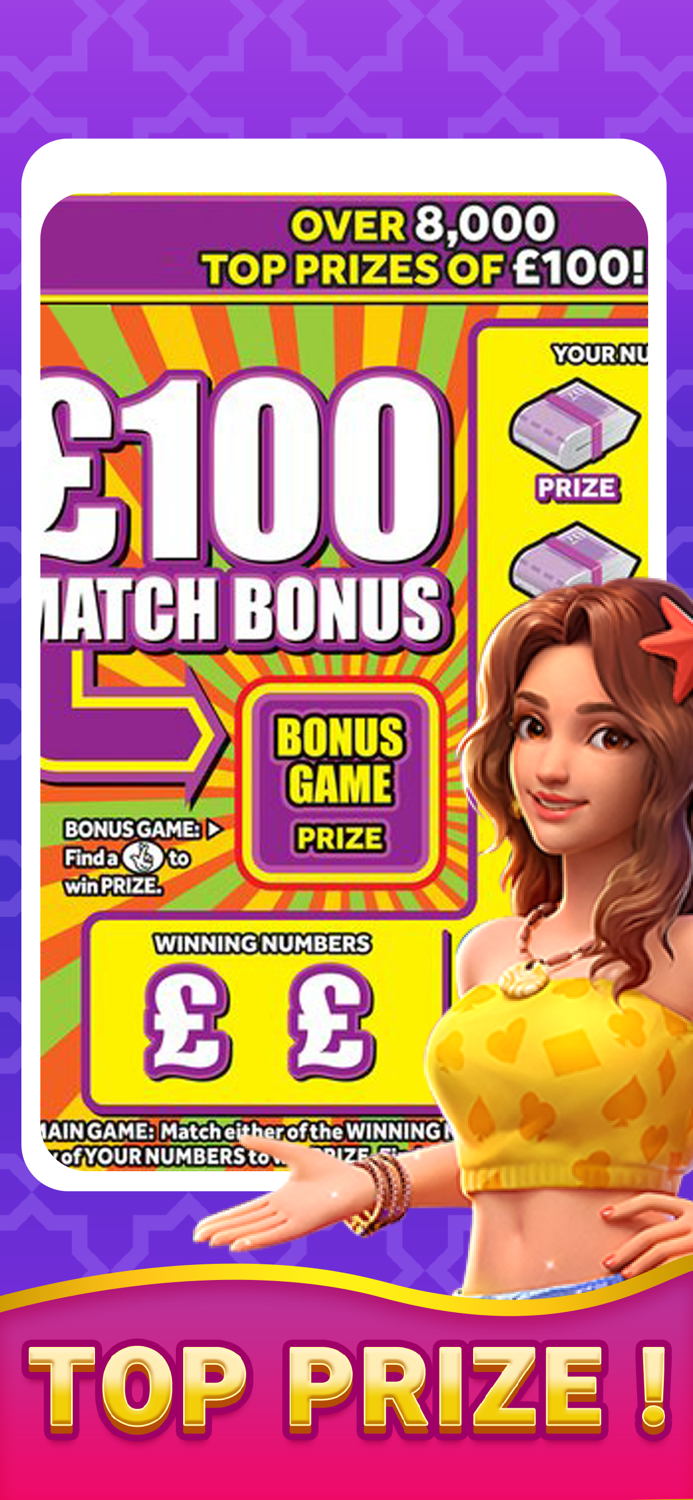 Lottery Scratchers Win