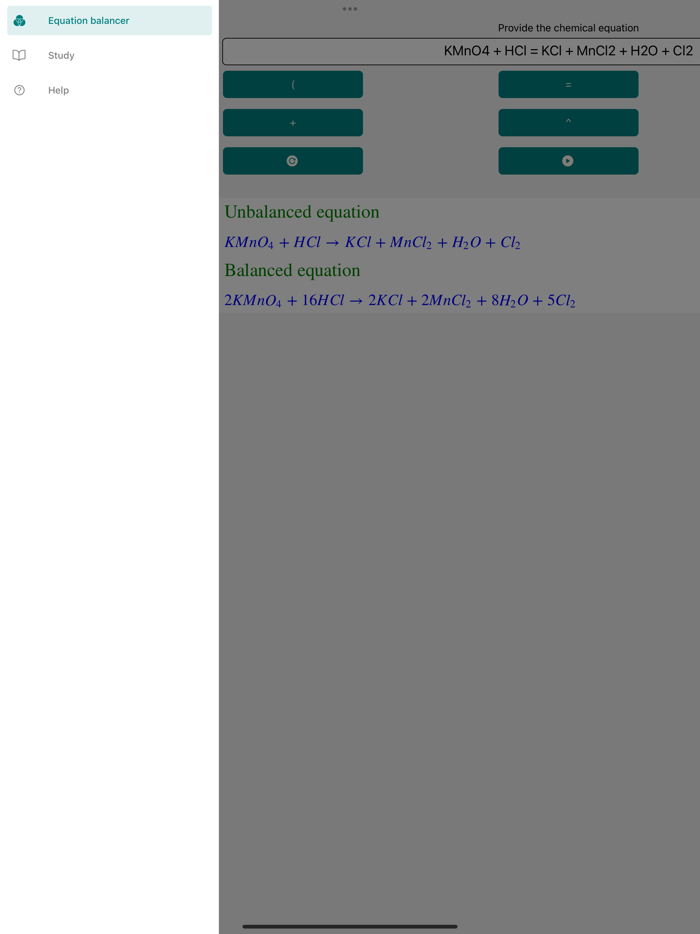 ChemicalEquationBalancePro