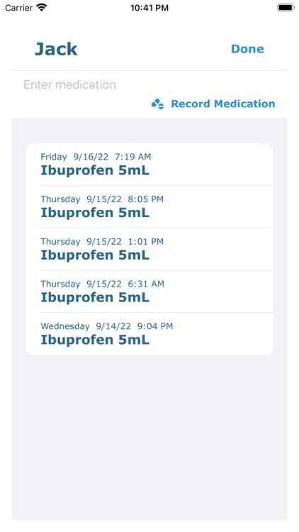 My Sick Family Illness Tracker screenshot-5