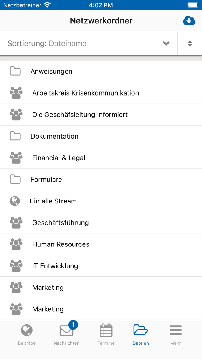 MOLO Mitgliederportal