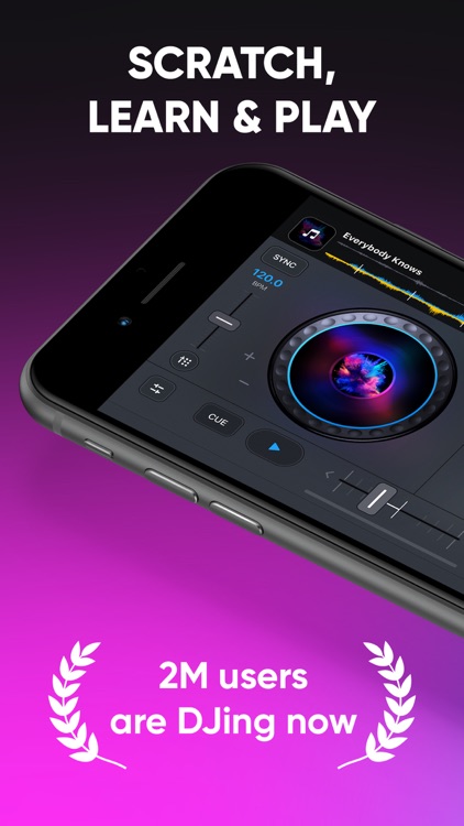 DJ it! Virtual Music Mixer app screenshot-0