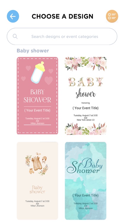 Invitation Maker & Party Flyer