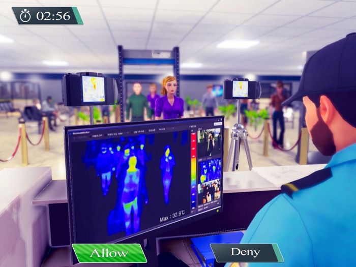 飞机场 保安 黑色的 接壤