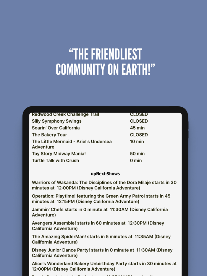 MouseWait Disneyland Lounge