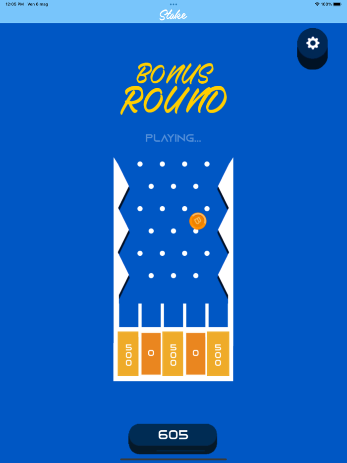 Stake Mobile Plinko Game