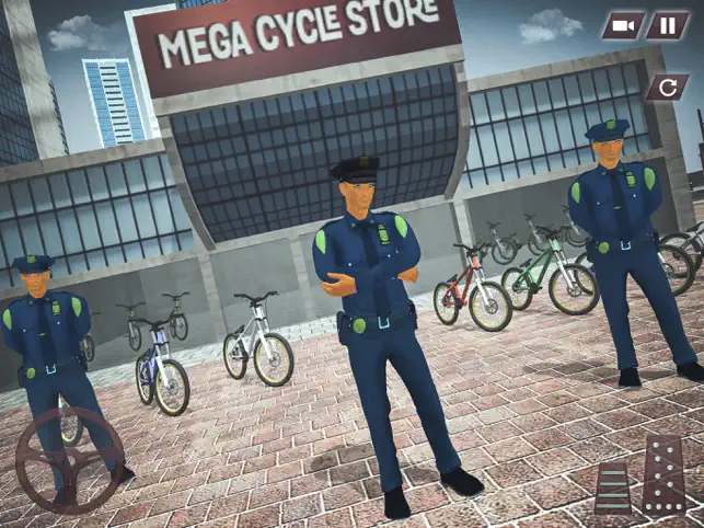 Screenshot 6 US Police Chase : Cycle Riding iphone