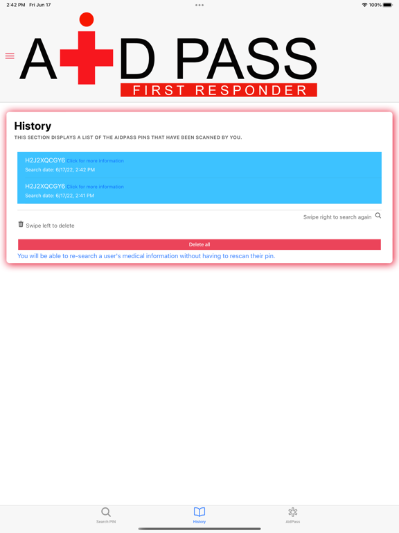 AidPass First Responder screenshot 2