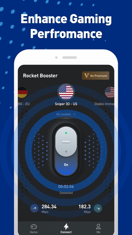 Rocket Booster-Fast Game VPN screenshot-3