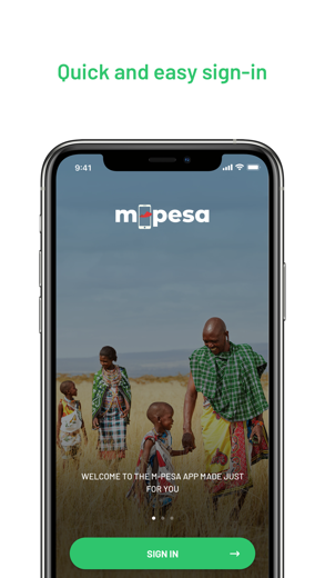 M-PESA screenshot 1