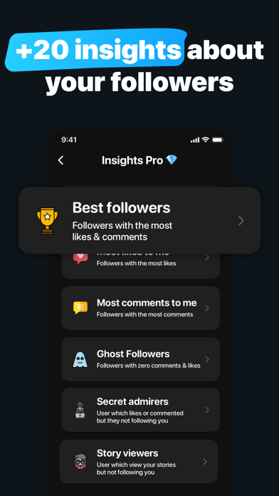 Reports+ Followers Track screenshot 3