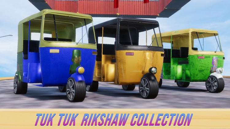 Auto Rikshaw Mega Ramp Stunt screenshot-3