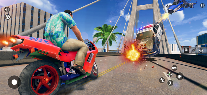 Madout Crime City - Road Rage