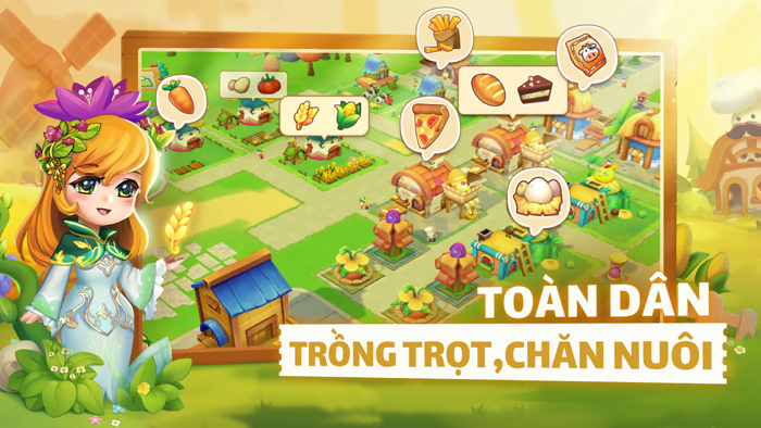 Thị Trấn Củ Cải ZingPlay