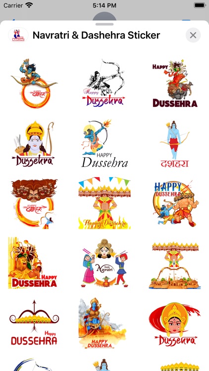 Navratri & Dassehra Stickers screenshot-7