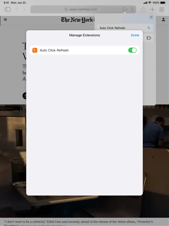 Captura 4 Auto Click Refresh - Scroll iphone
