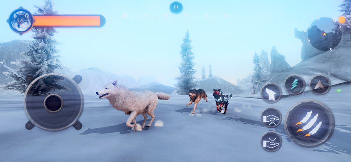 Wild Wolf Animals Simulator 3d