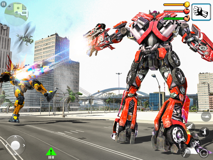 Flying Robot Car Transform