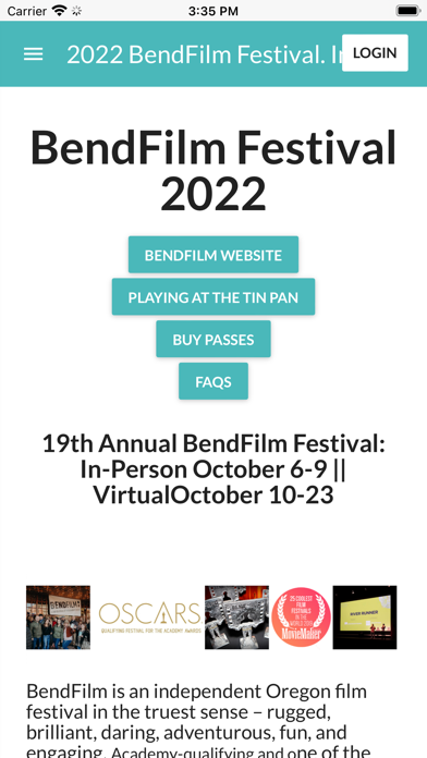 How to cancel & delete BendFilm Festival 2019 from iphone & ipad 1