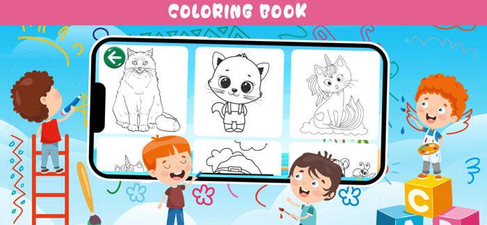 Coloring Book color  paint