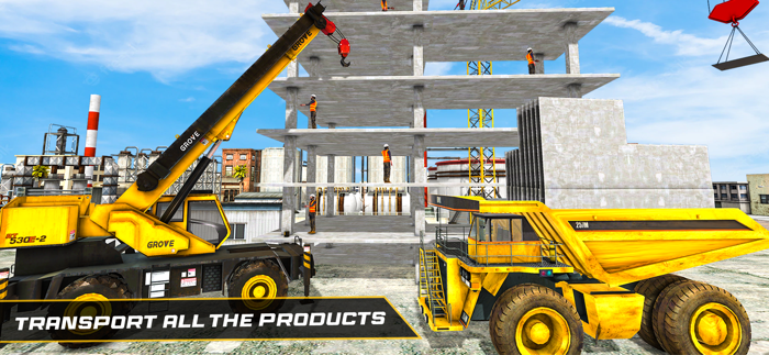 Construction Truck Offroad 3D