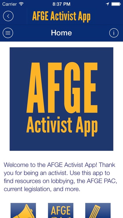 AFGE Activist App