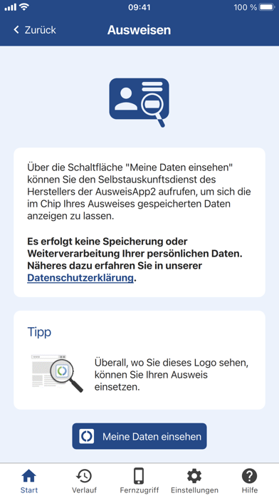 AusweisApp2 app screenshot 1 by Governikus GmbH & Co. KG - appdatabase.net