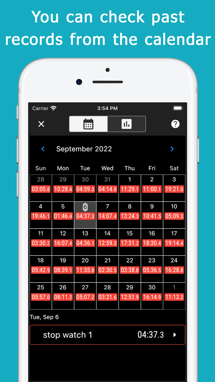 Stopwatch  reading out loud