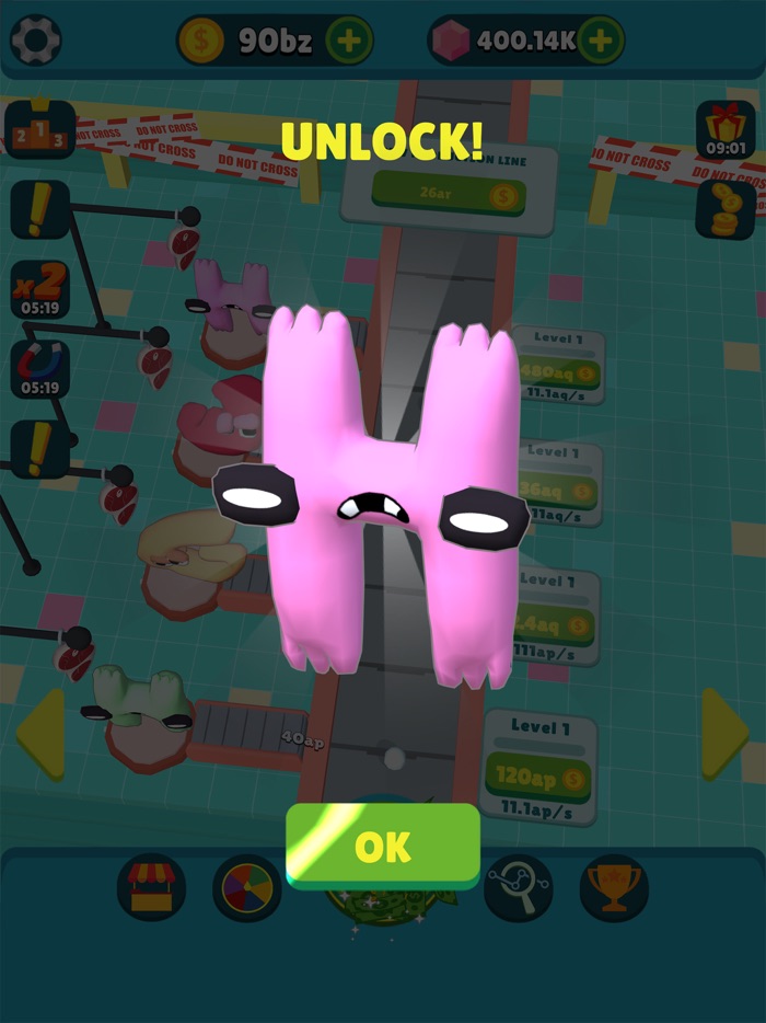 Egg Farm Alphabet Idle Tycoon