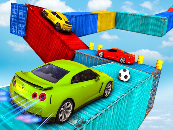 Super Hero Car Stunt GT Racing