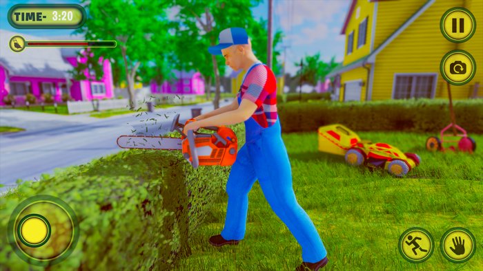 Lawn Mower Simulator Grass Cut