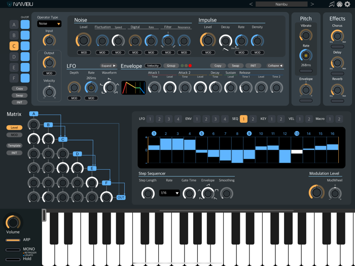 Nambu - AUv3 Plugin Synth