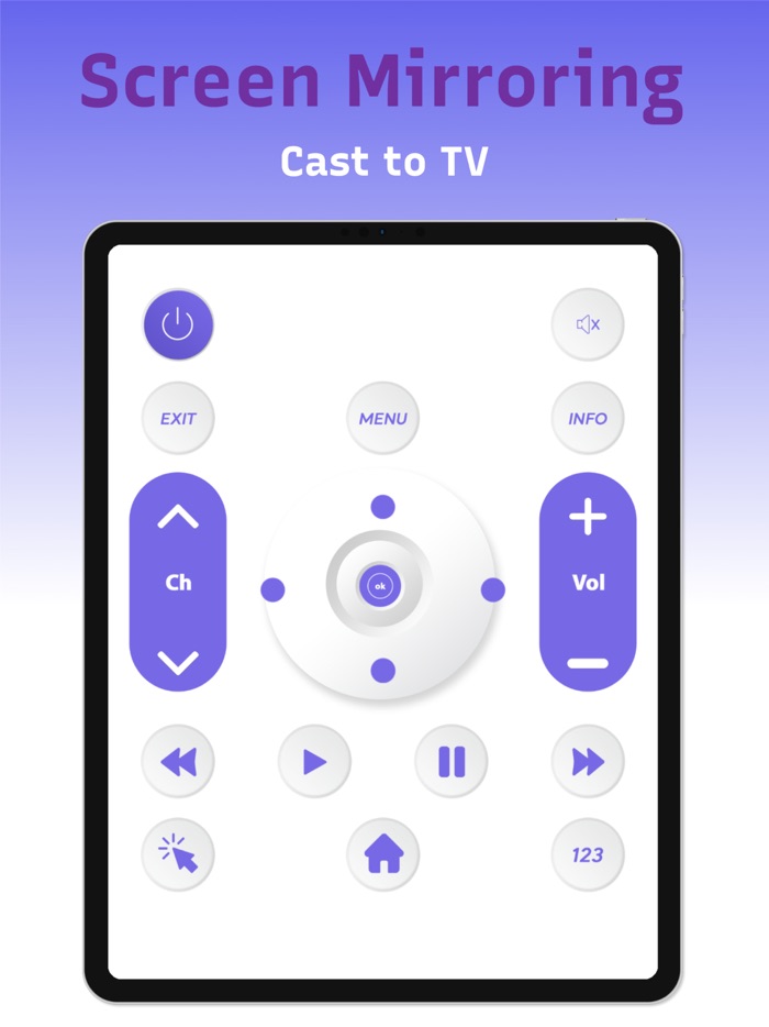 Screen Mirroring  Cast to TV