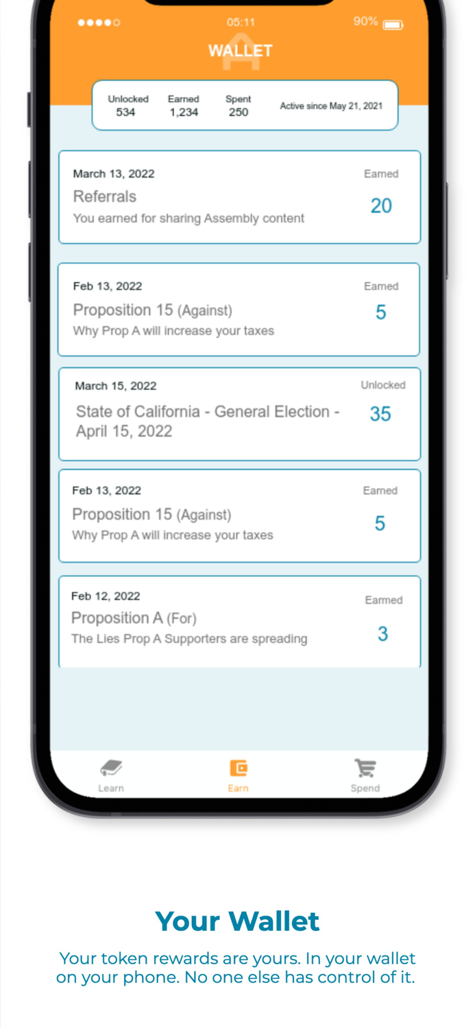 Assembly Learn to Earn