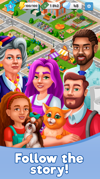 梦想改造家 (Riverside Merge) Hack screenshot 5 - game app interface