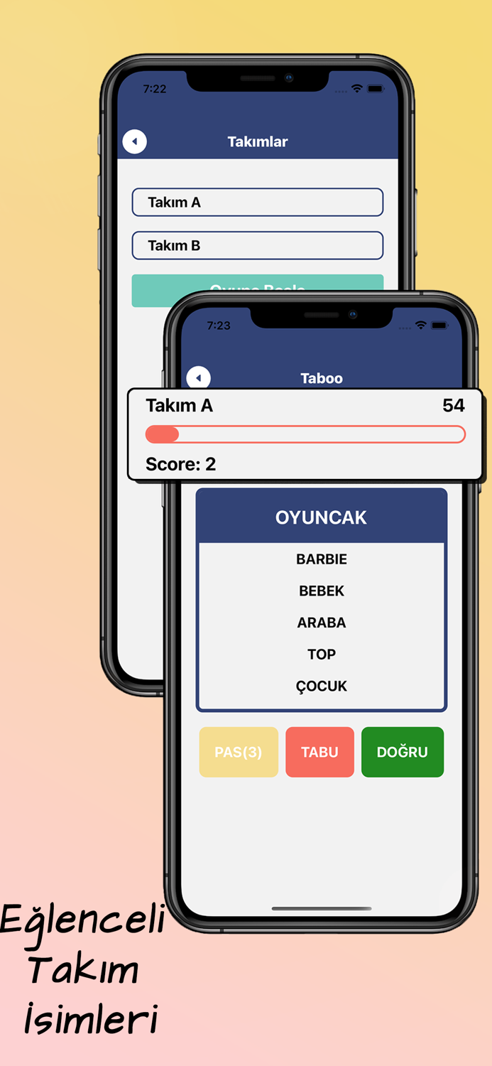 Tabu  Anlat Bakalım Oyunu